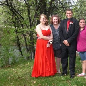 Prom dress Red 14/16
